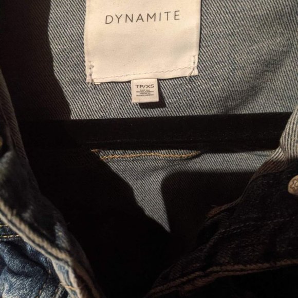 Vintage Dynamite Denim Jacket - Women's XS/TP - Picture 5 of 7